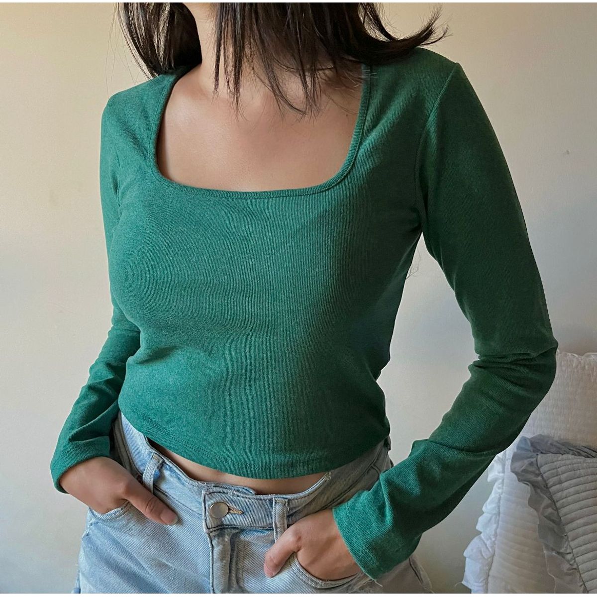 GENERICO - Basico Mujer Top Rip Ana Macgregor Olivo