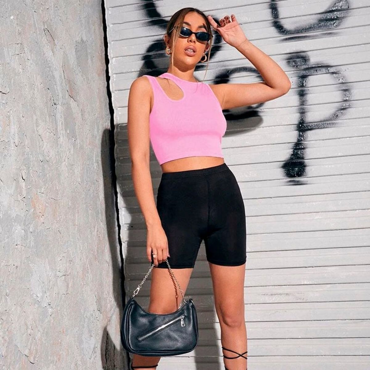 GENERICO - Basico Mujer Top Rip Christine Blanc Rosa