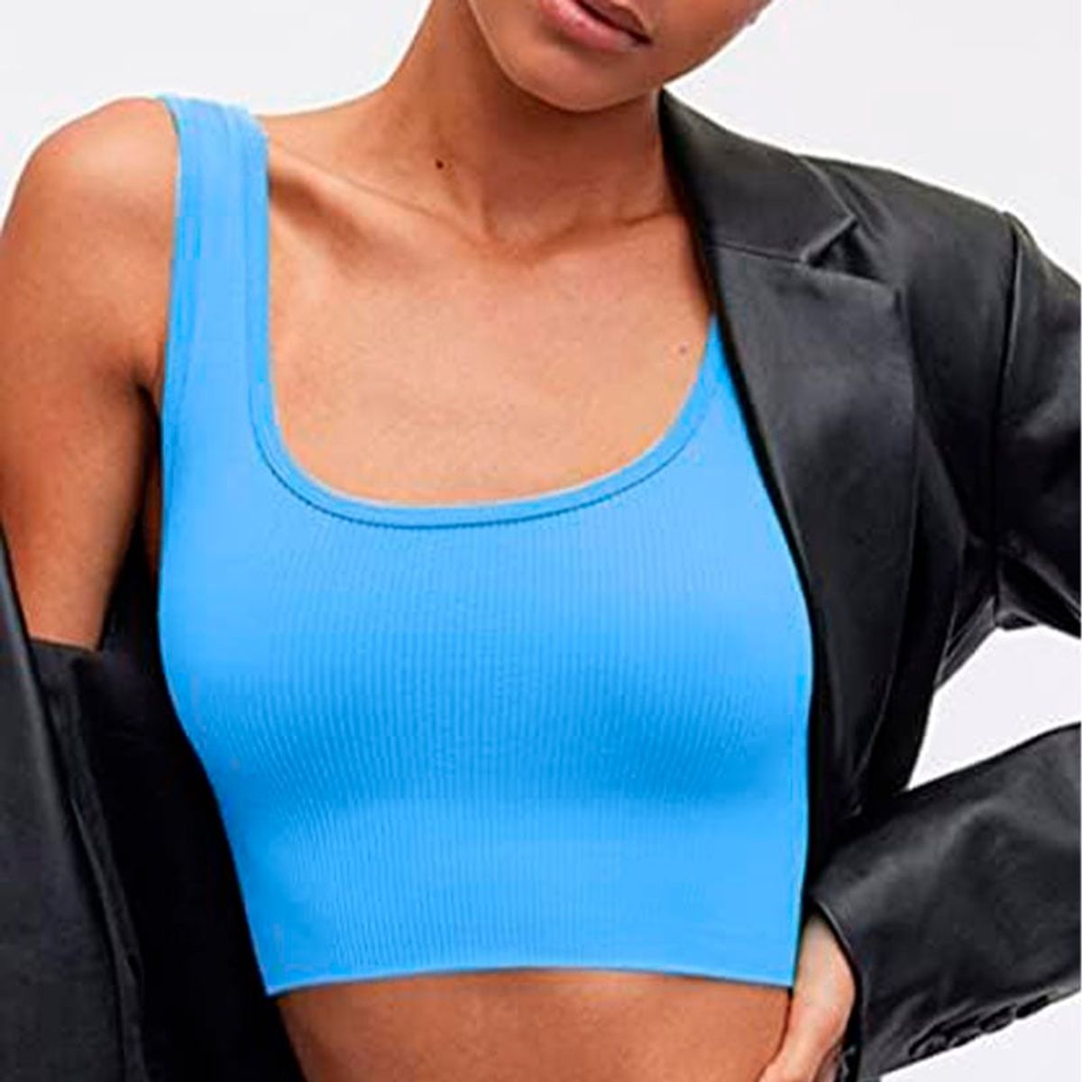 GENERICO - Basico Mujer Top Rip Karen Georgieva Celeste