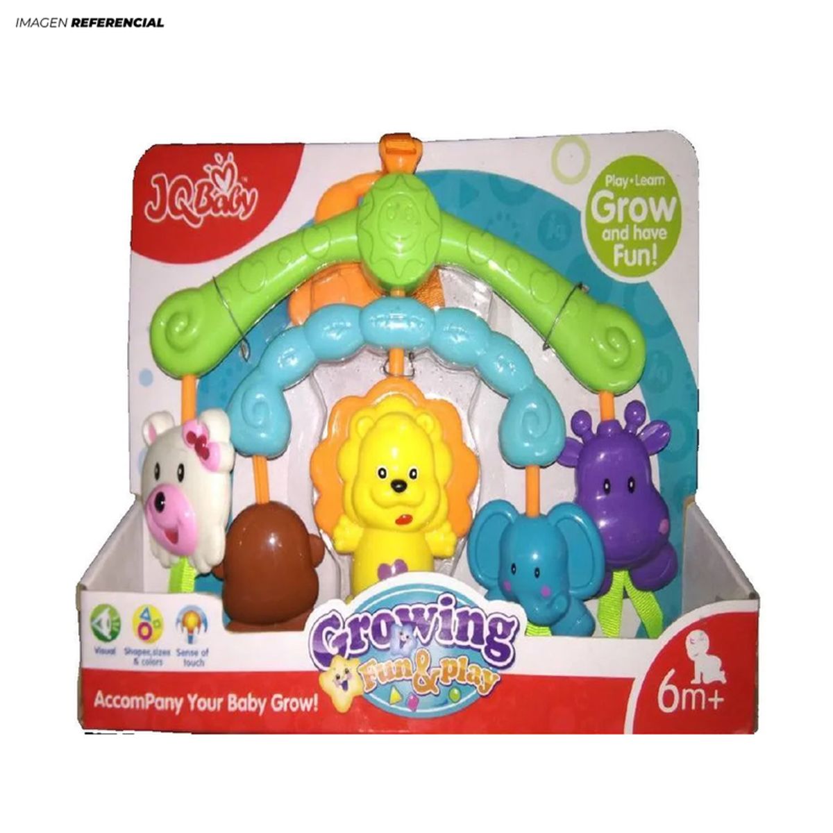 GENERICO - Juego Didáctico Colgador Animal para Cuna