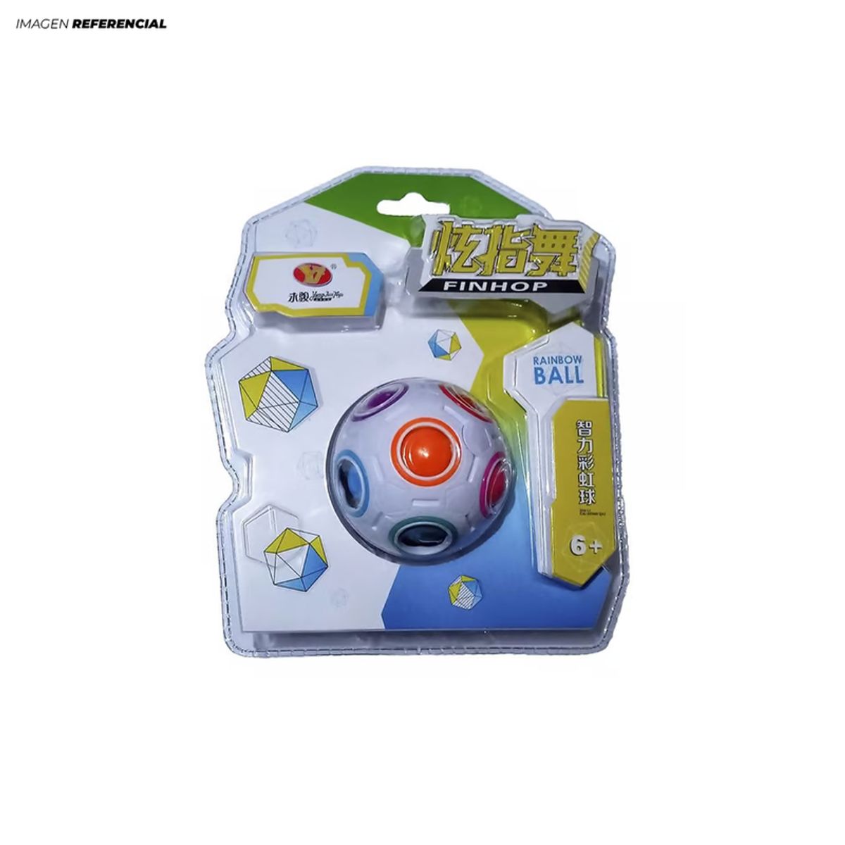 GENERICO - Juego Didáctico Cubo Mágico Pelota Rainbow