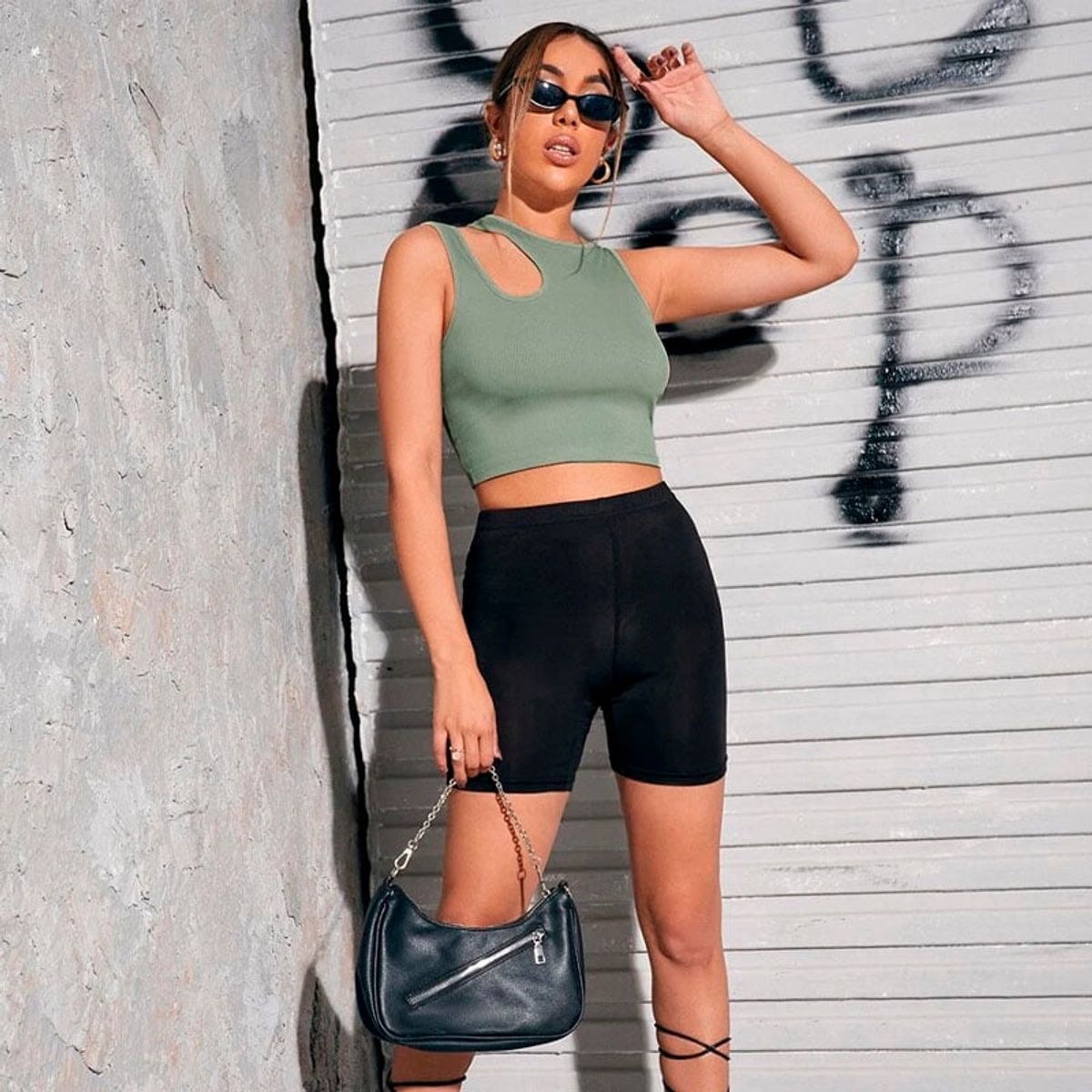 GENERICO - Basico Mujer Top Rip Christine Blanc Cemento