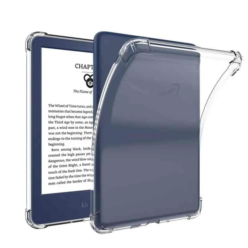 GENERICO - Funda Transparente para Kindle básico 10 generación J9G29R 6 PULG