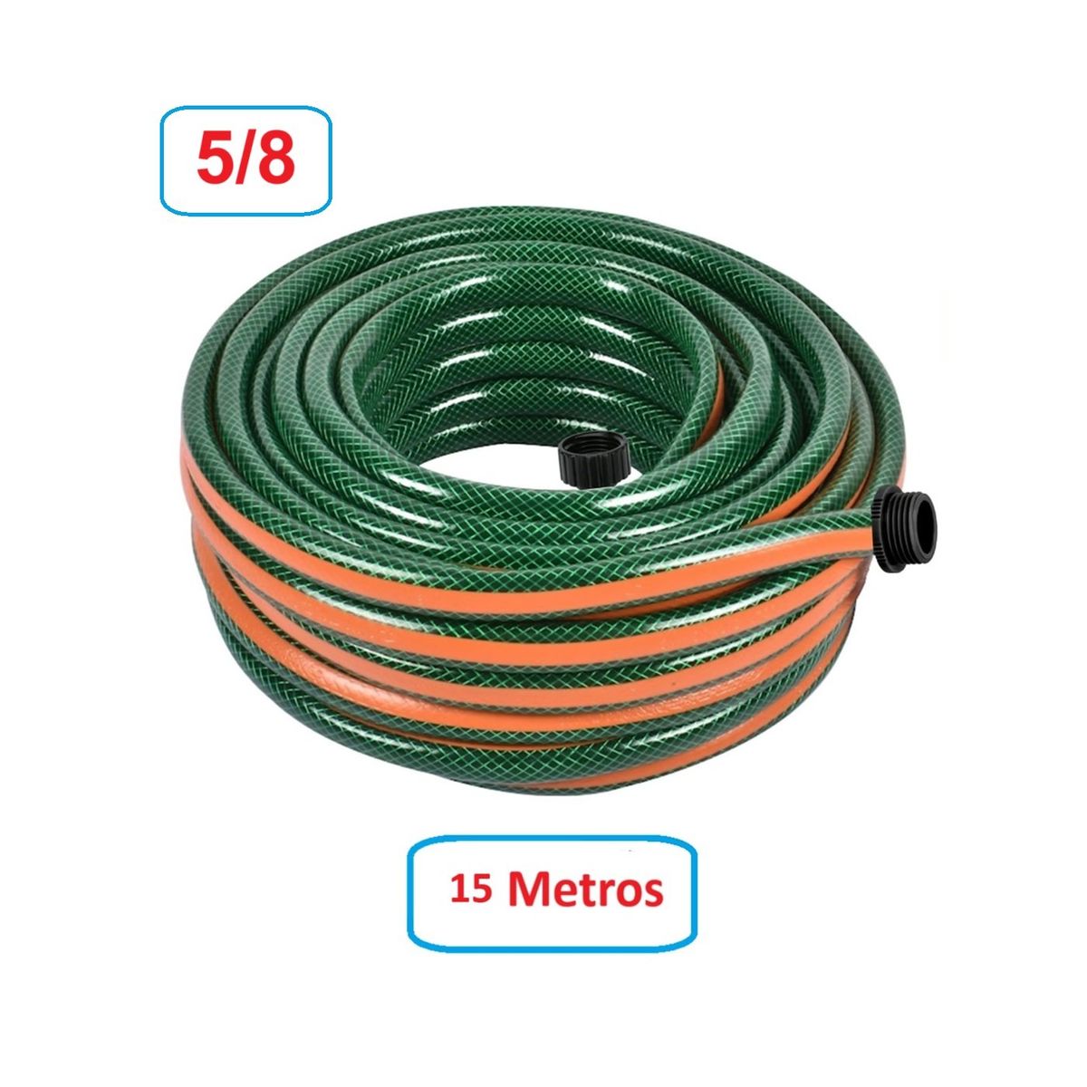 TRUPER - Manguera de Riego 5/8" Reforzada 15 Metros
