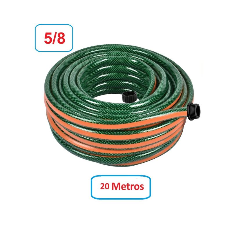TRUPER - Manguera de Riego 5/8" Reforzada 20 Metros