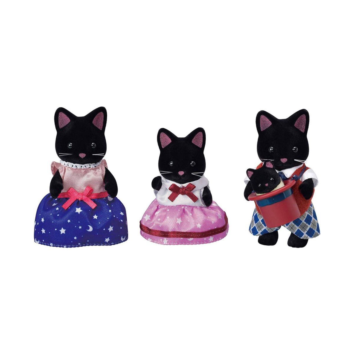 SYLVANIAN FAMILIES - Sylvanian Families Familia De Gatos Negros