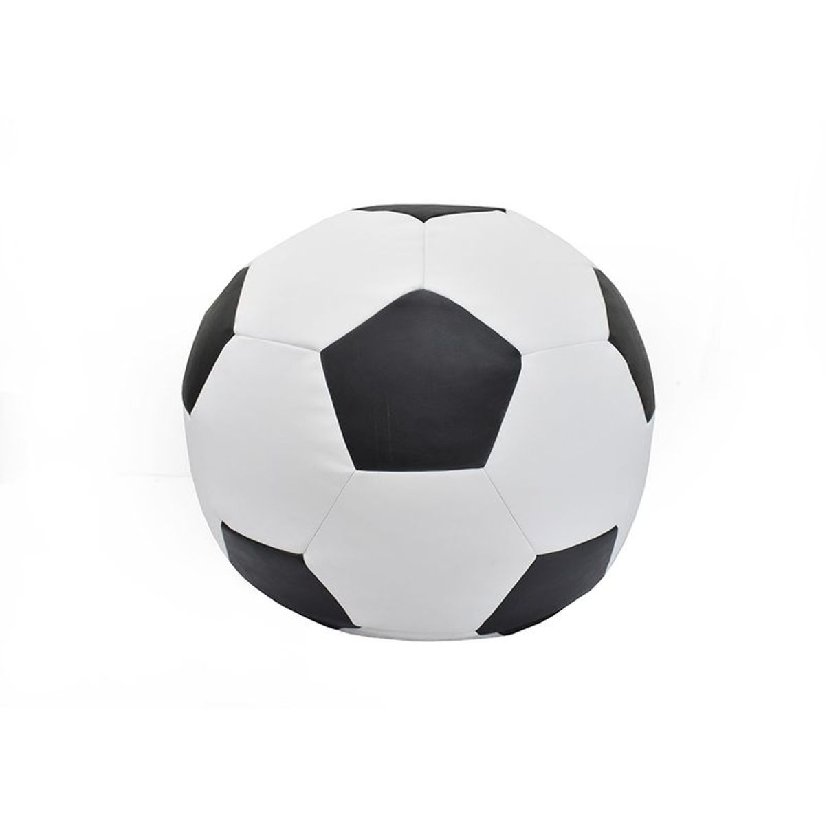 MULTITOP - Puff Soccer Chico Blanco y Negro