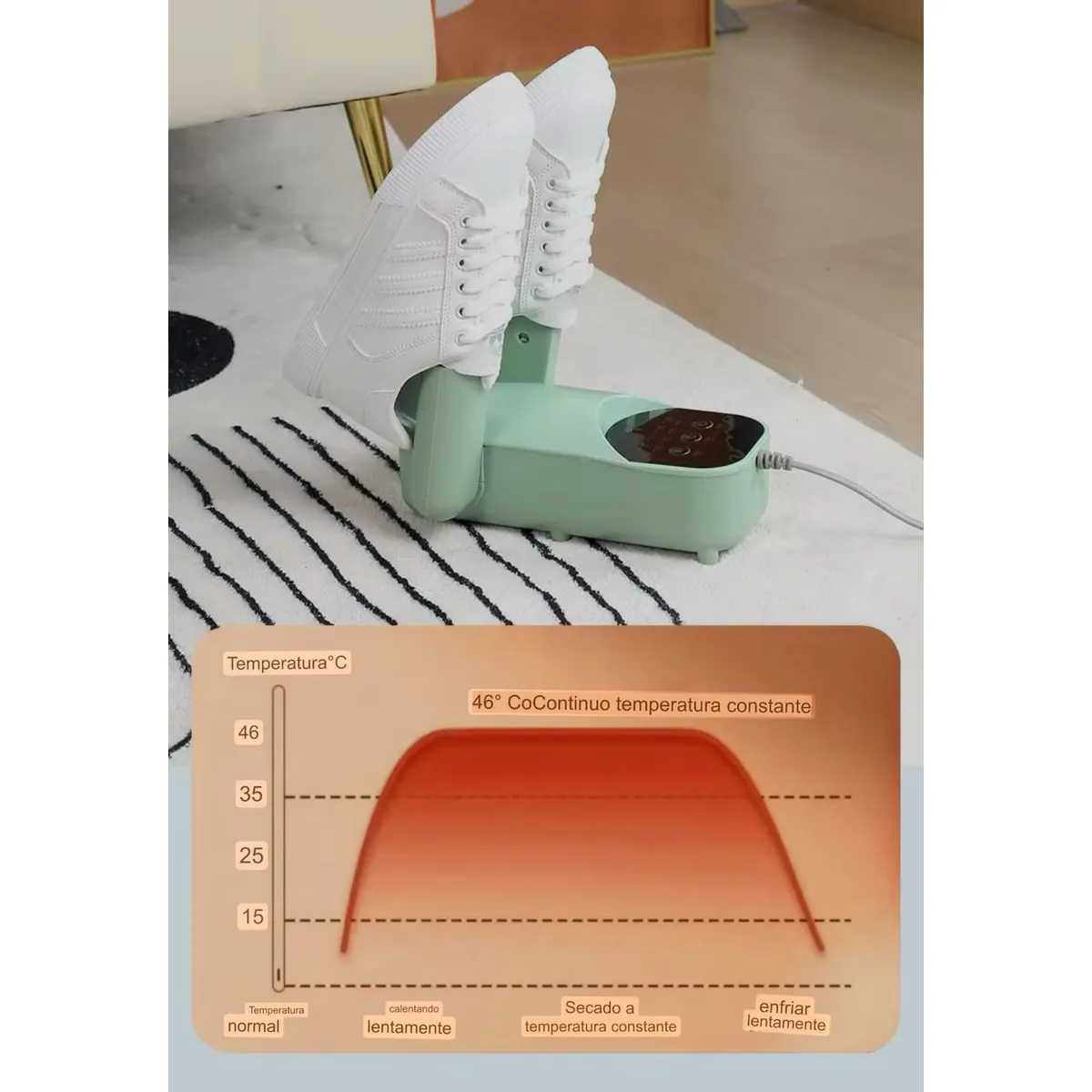 GENERICO - SECADOR DE ZAPATILLAS