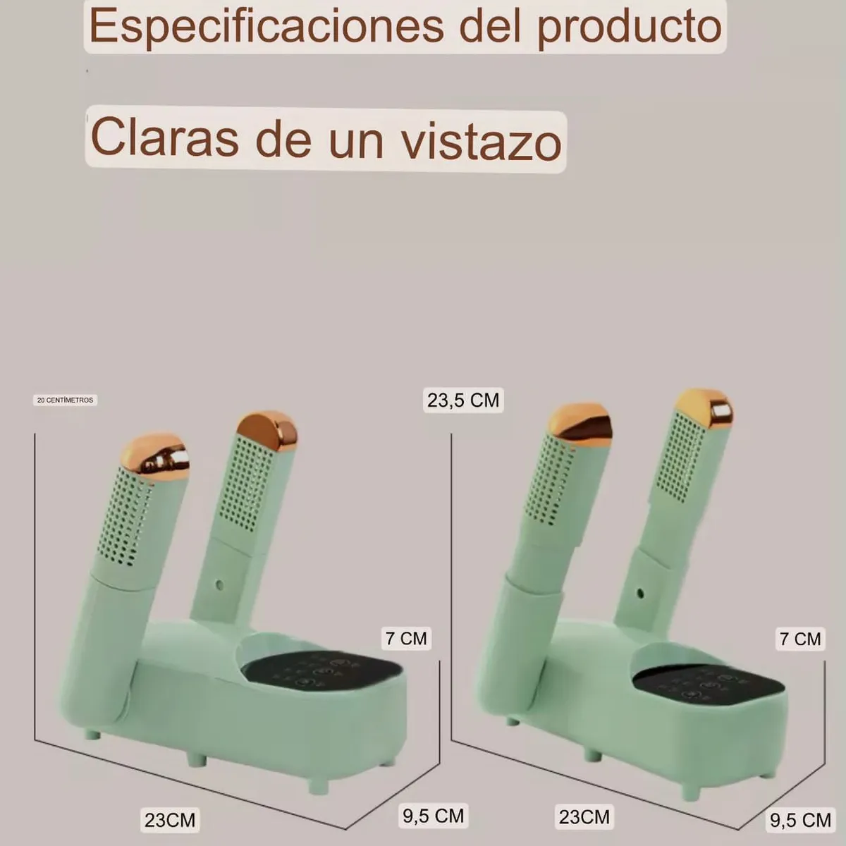 GENERICO - SECADOR DE ZAPATILLAS