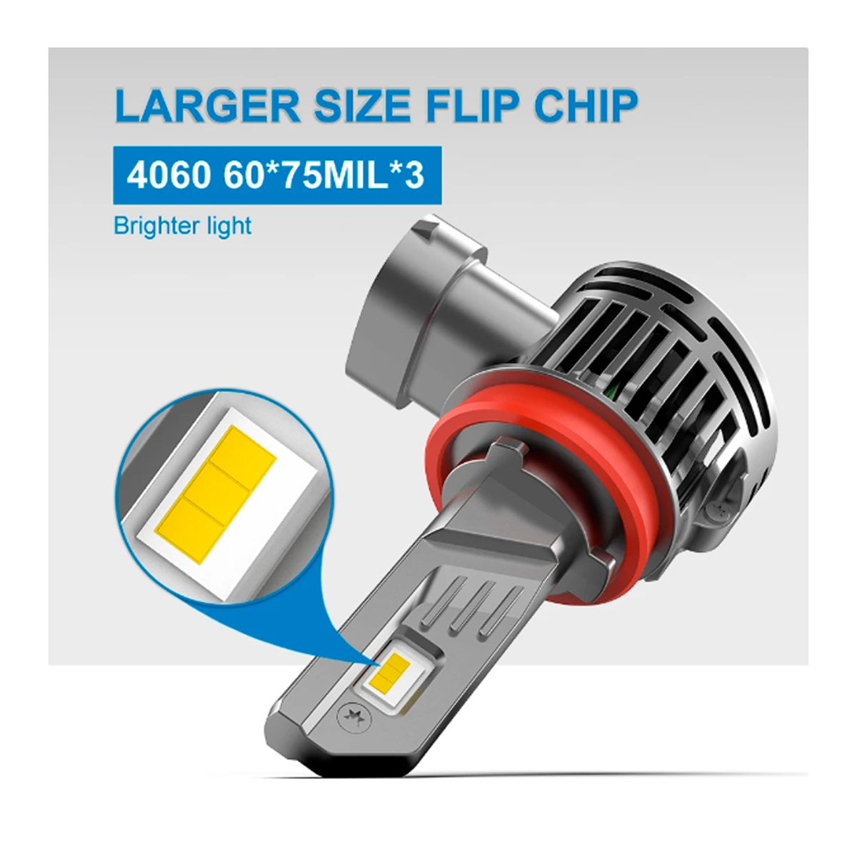 NAOEVO - Foco Led V05 Canbus H11 12000LM