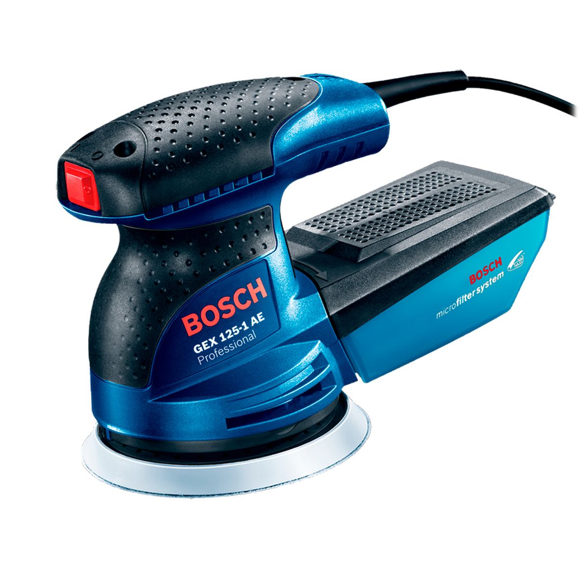 BOSCH - Lijadora Excéntrica 5 125 mm 250W Bosch GEX 125-1 AE