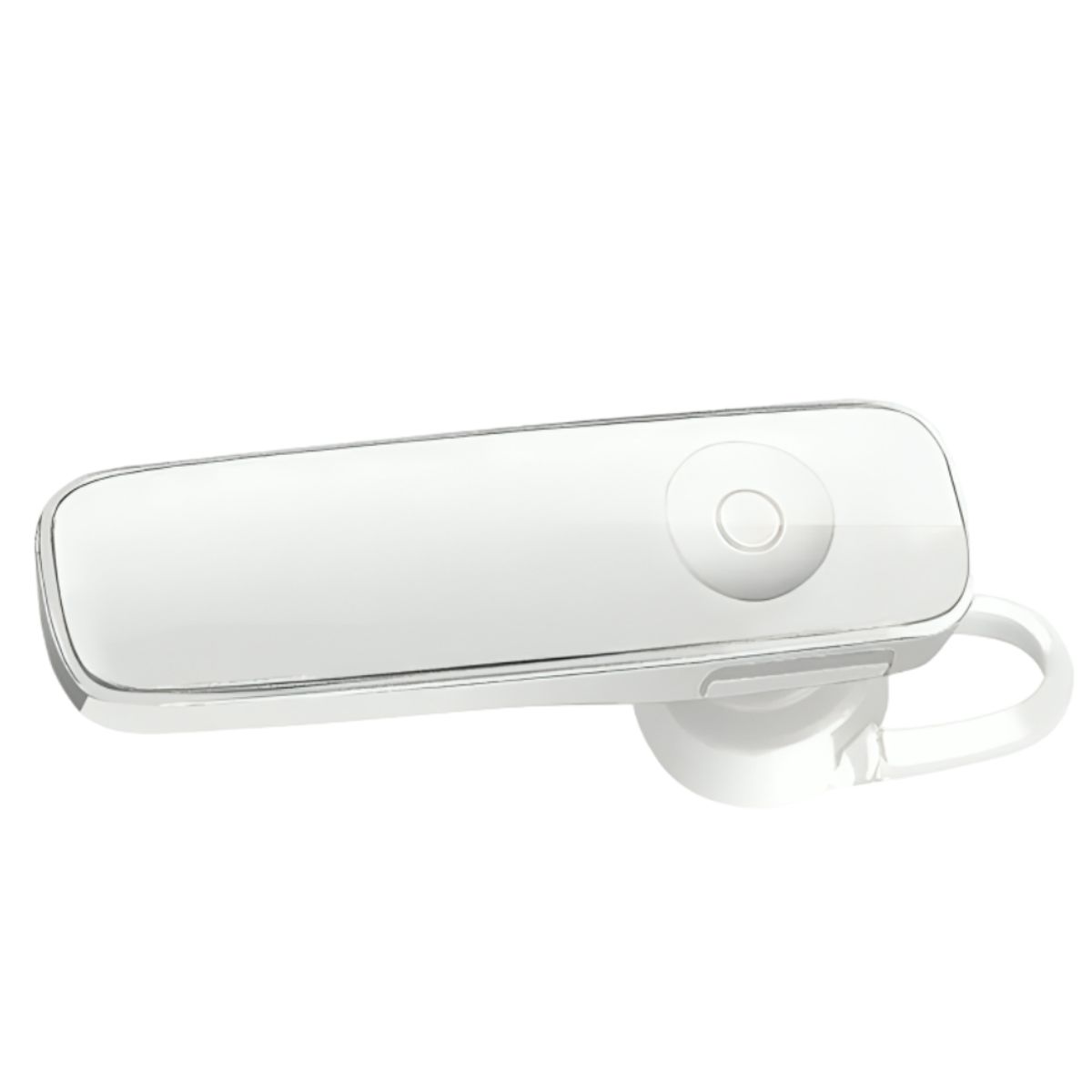 GENERICO - Audífono DE UN LADO  inalámbrico hasta 10 m Con Micrófono - Blanco