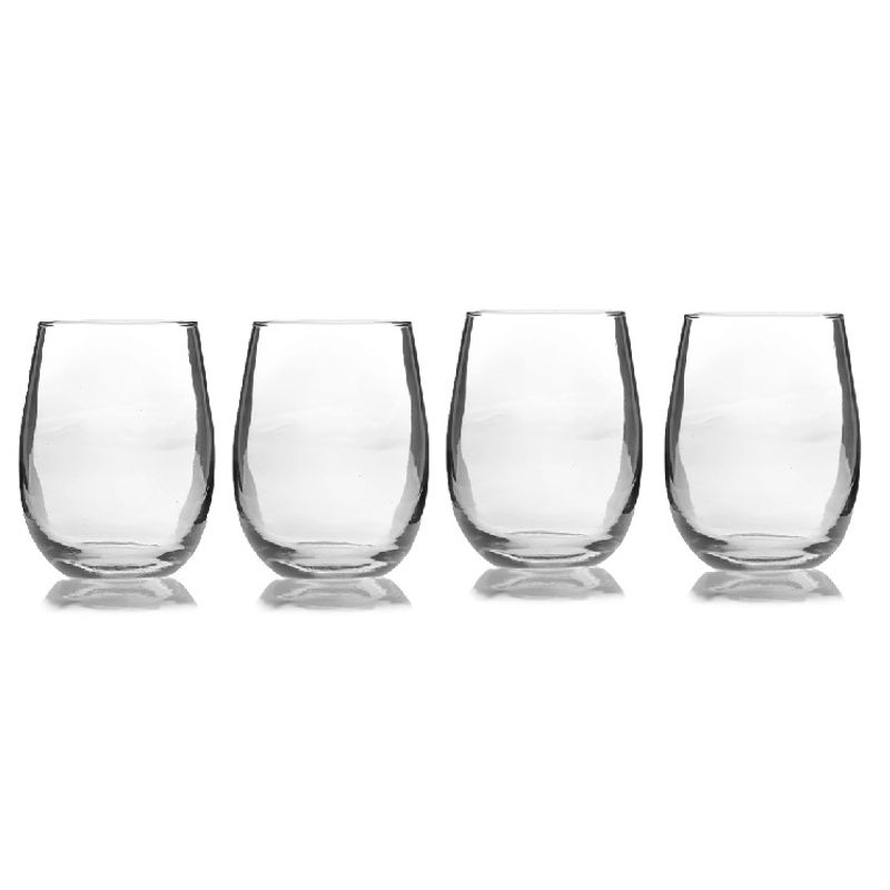 GLASSIA - Set  4 piezas vasos Napa alto 500 ml