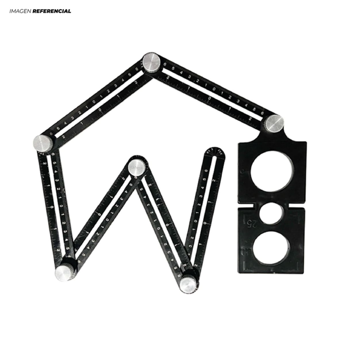 GENERICO - Regla Multi-ángulo Multifuncional para Trabajos