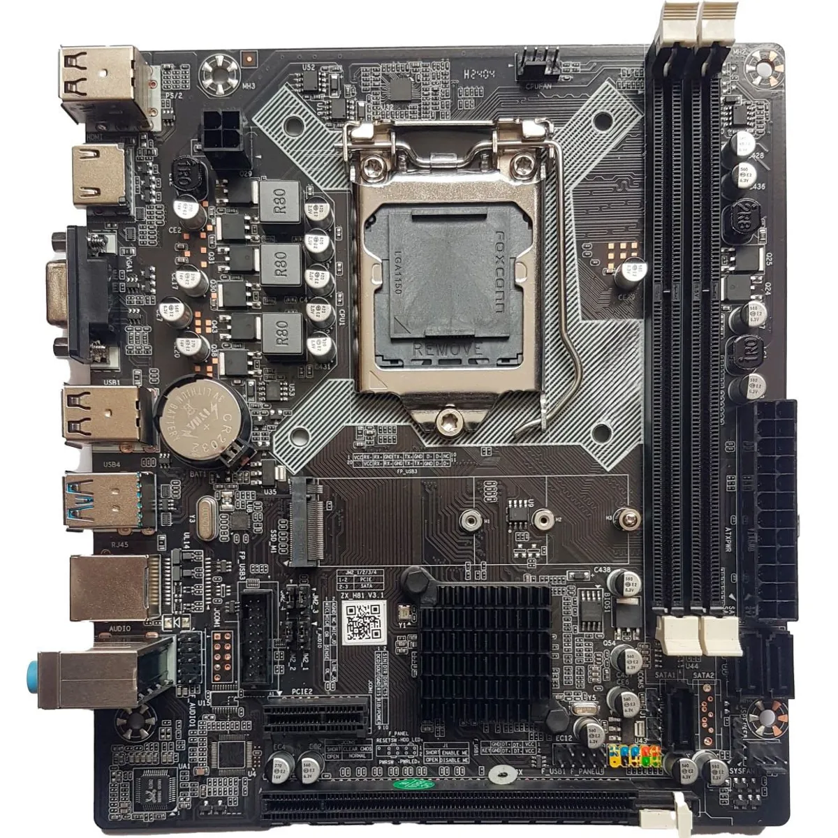 OEM - Placa Madre Winnfox H81 Para 4ta Generación Lga1151 con socket M2