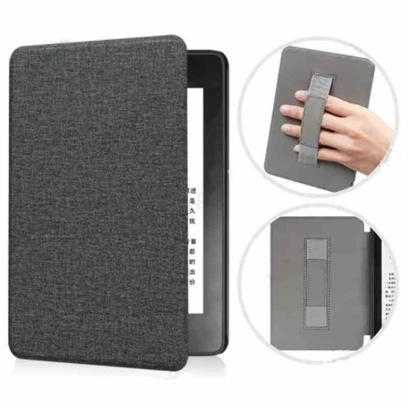 GENERICO - Funda case c/sujetador para Amazon Kindle 10 gen J9G29R negro