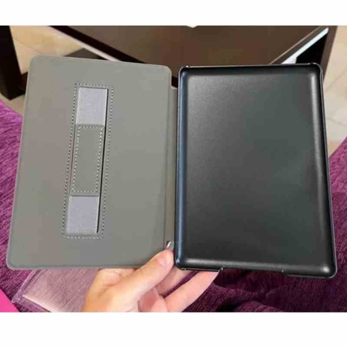 GENERICO - Funda case   c/sujetador para amazon Kindle Paperwhite 11 gen negro