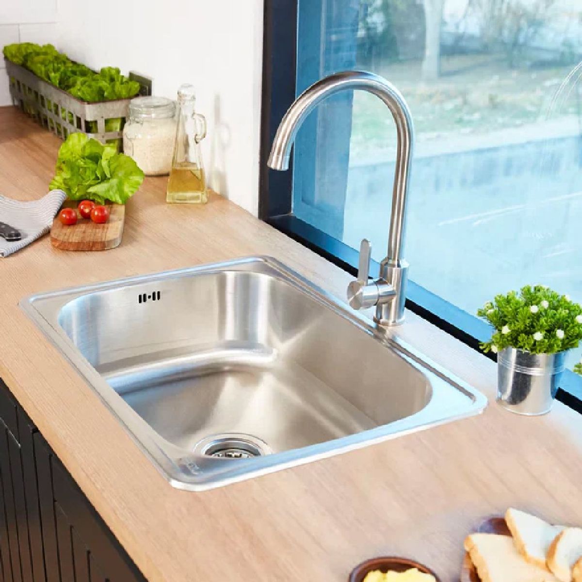 FDV - Lavaplatos FDV Mega 1C Sobre Cubierta