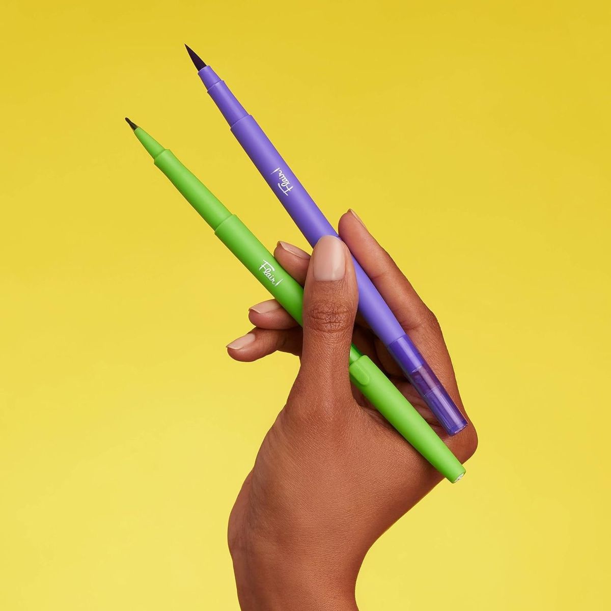 PAPER MATE - Bolígrafos Paper Mate punta de pincel y puntas medianas