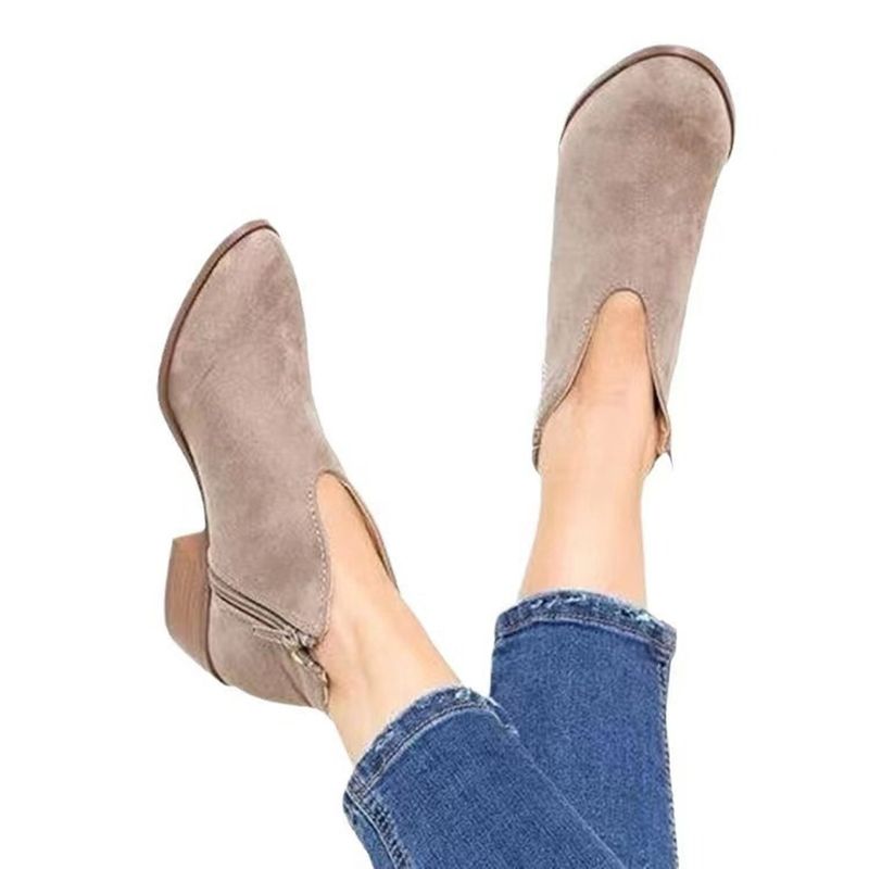 TIOZONEY - Botas Chelsea para mujer