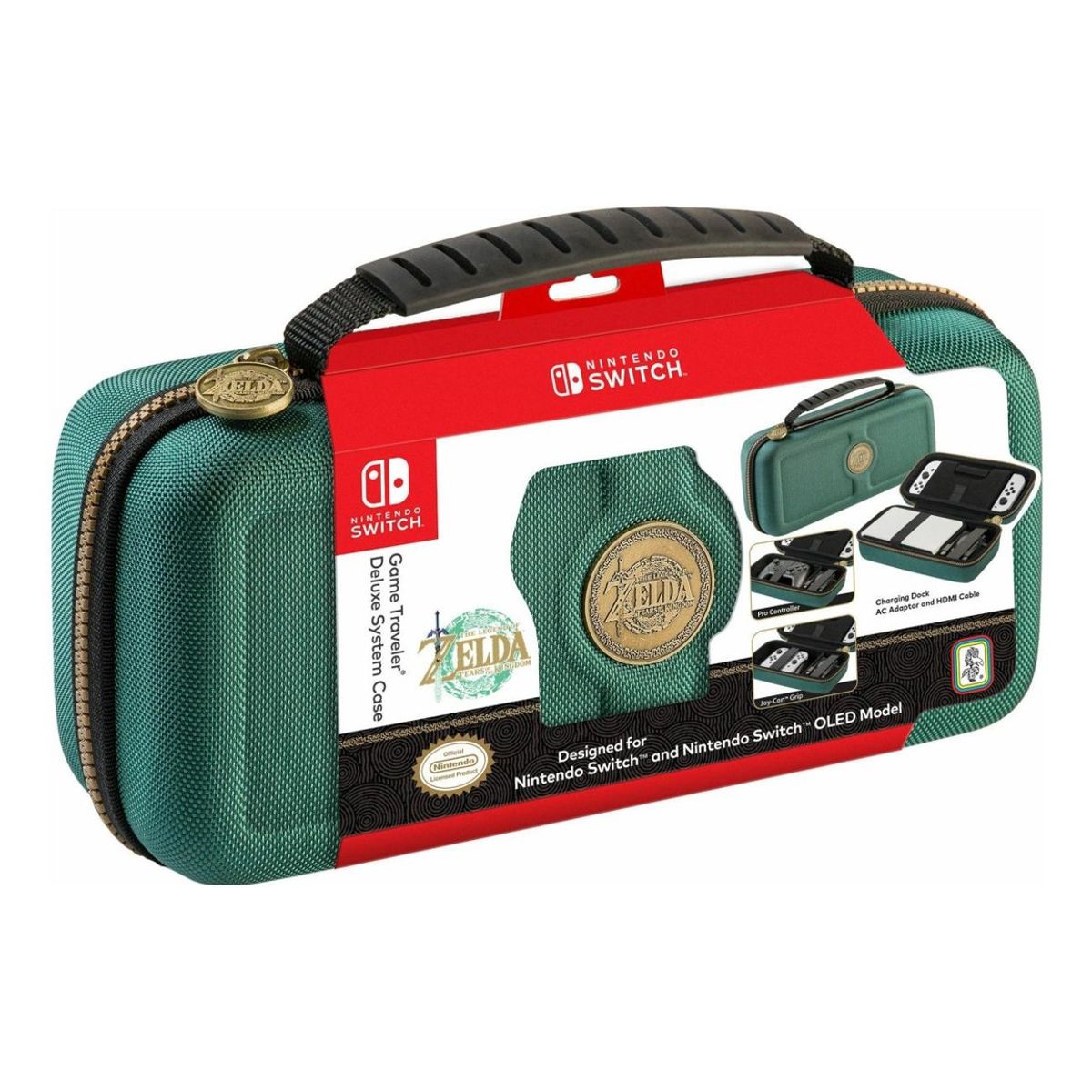 NINTENDO - Estuche Nintendo Switch Zelda Tears of the Kingdom  SWITCH.