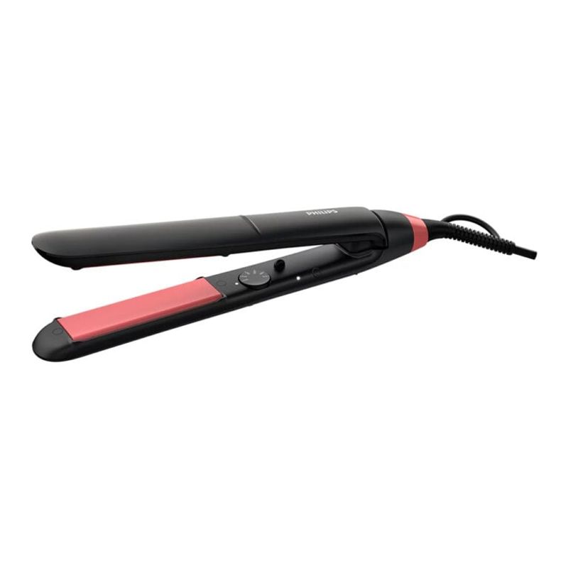 PHILIPS - Plancha del cabello  Philips BHS376 negro rosa