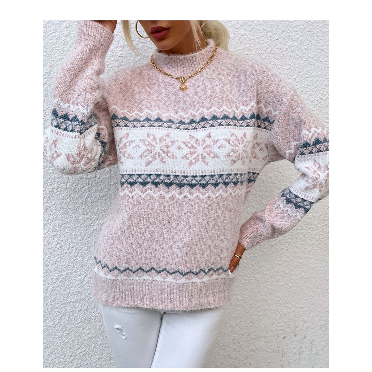 TIOZONEY - Sweater Mujer