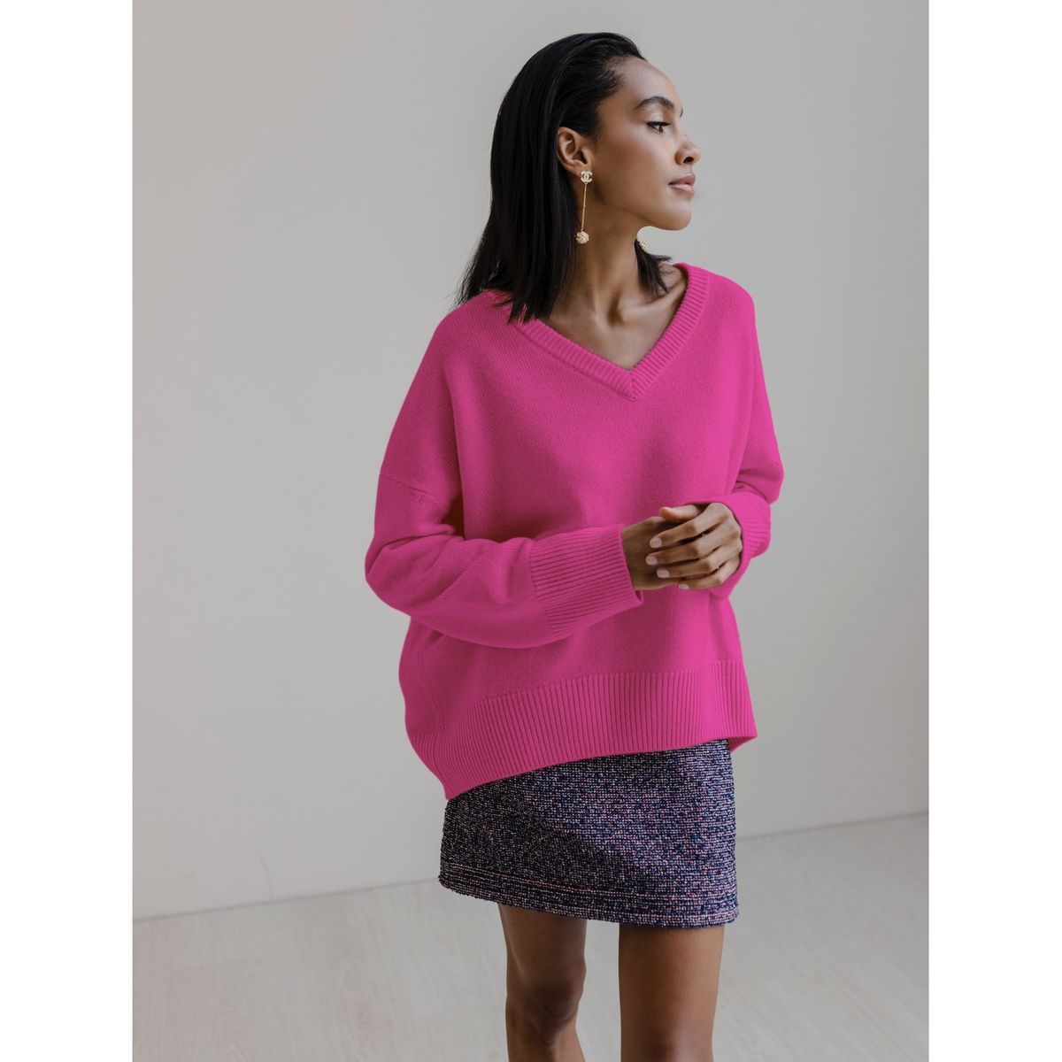 TIOZONEY - Sweater Mujer