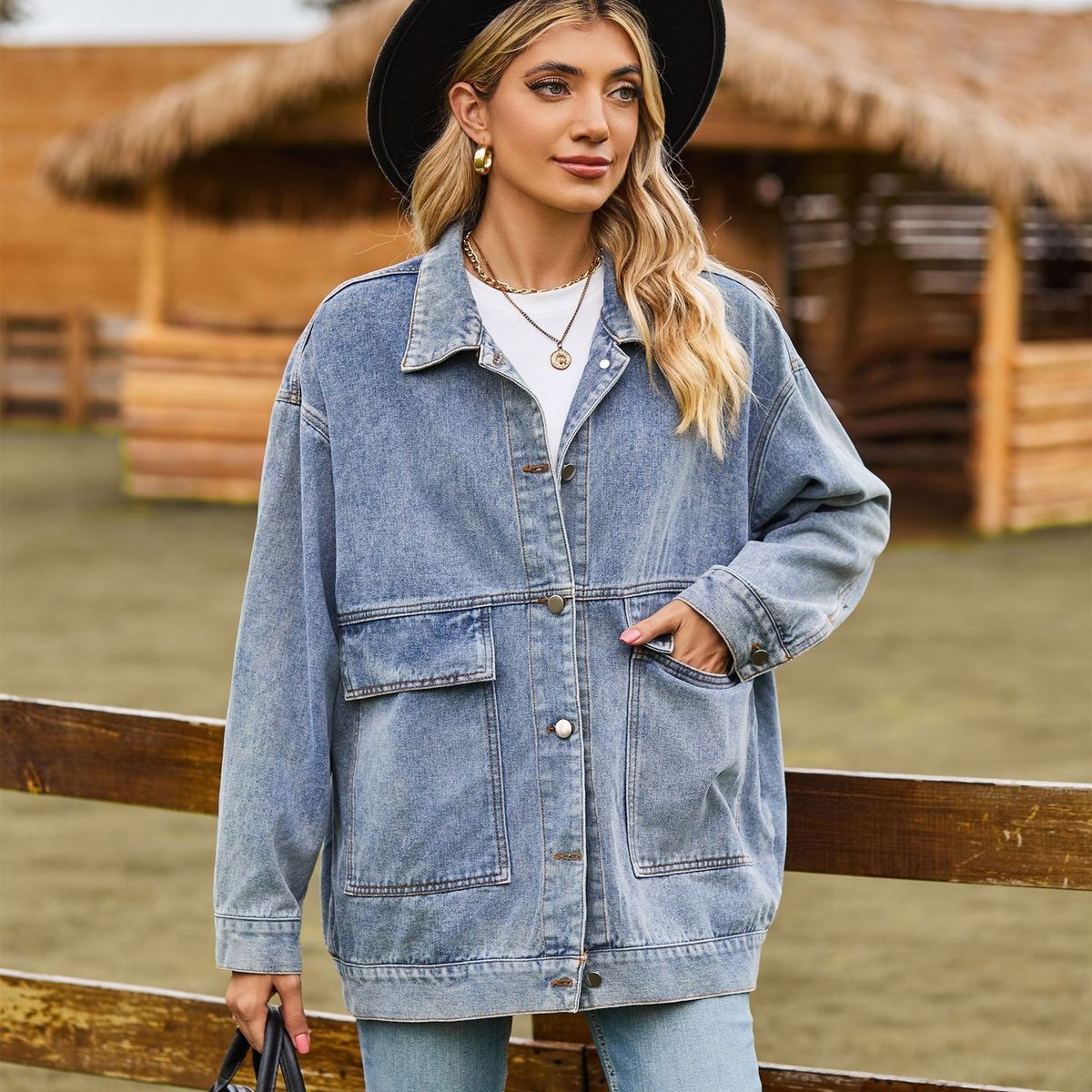 TIOZONEY - Chaqueta Mujer