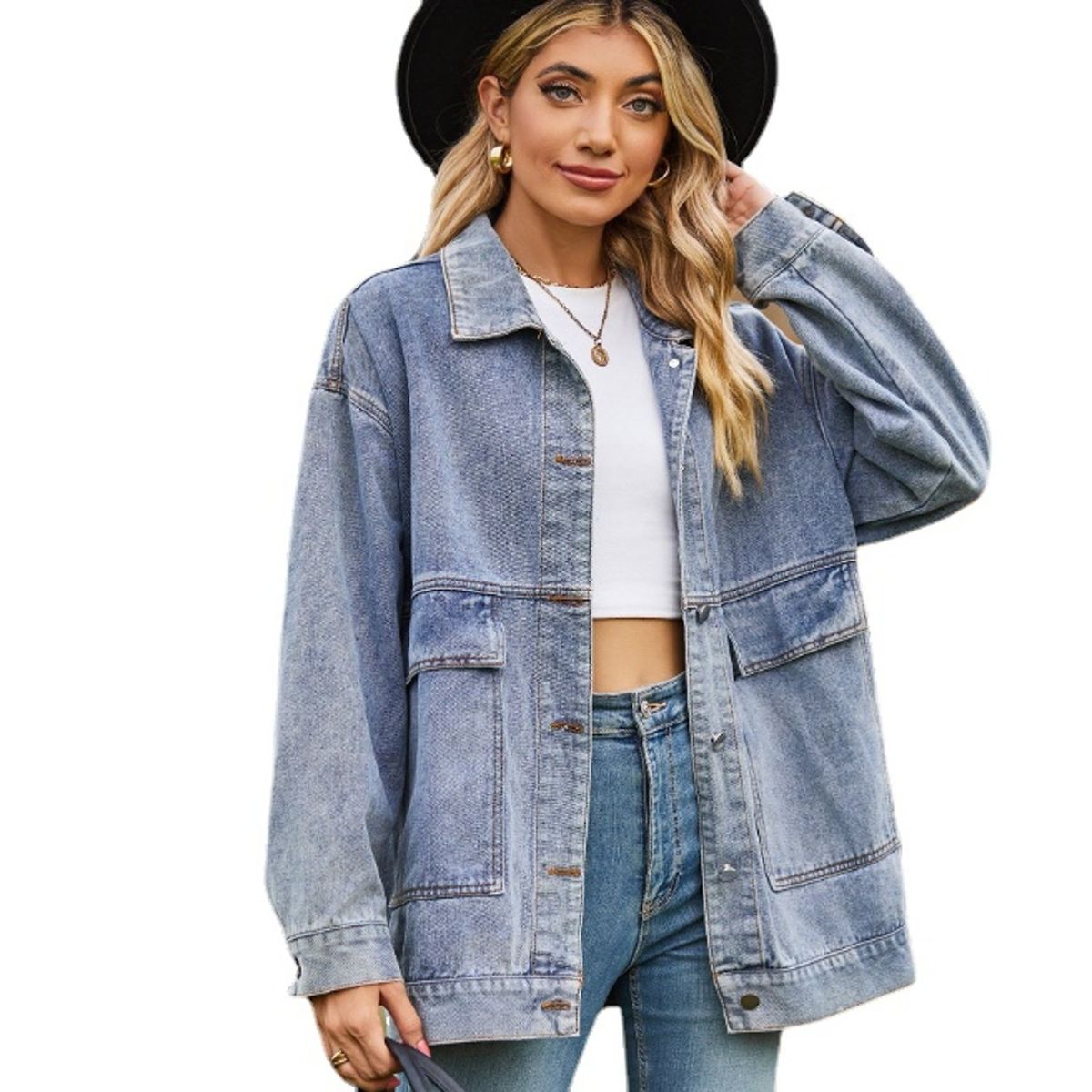 TIOZONEY - Chaqueta Mujer