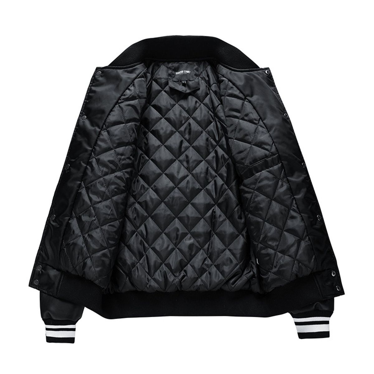 TIOZONEY - Chaqueta de béisbol para hombre - Azul Marino