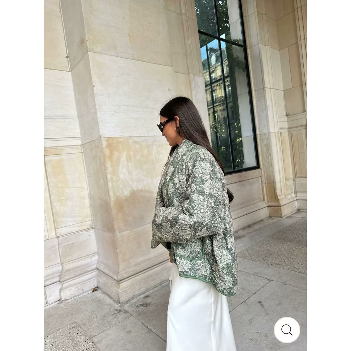 TIOZONEY - Chaqueta para Mujer - Verde