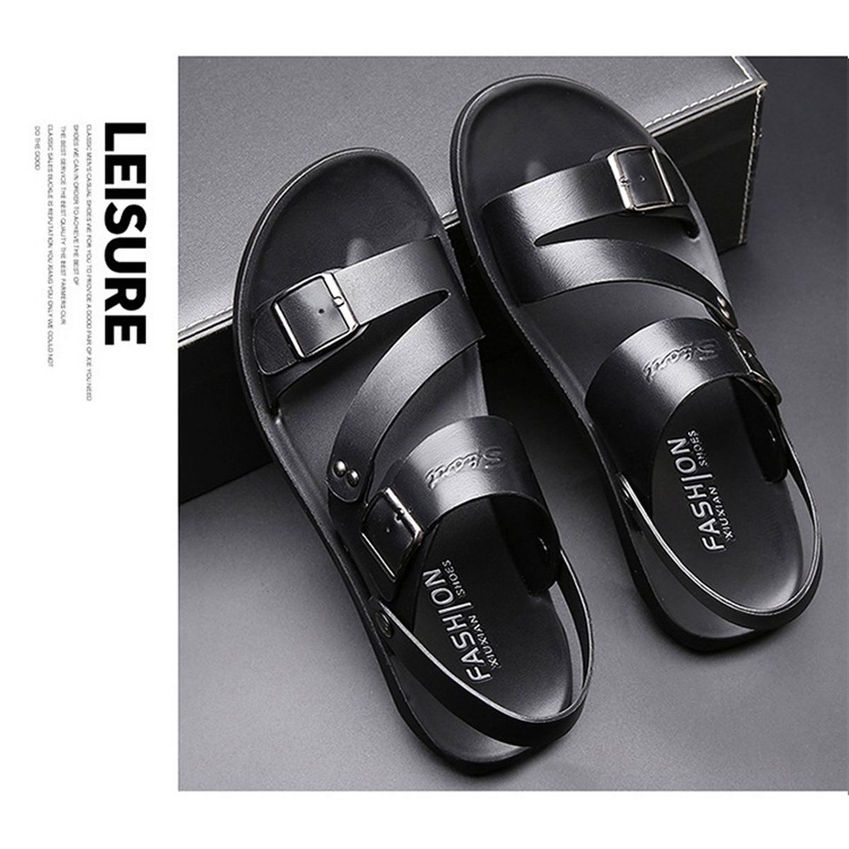 TIOZONEY - Sandalia Hombre