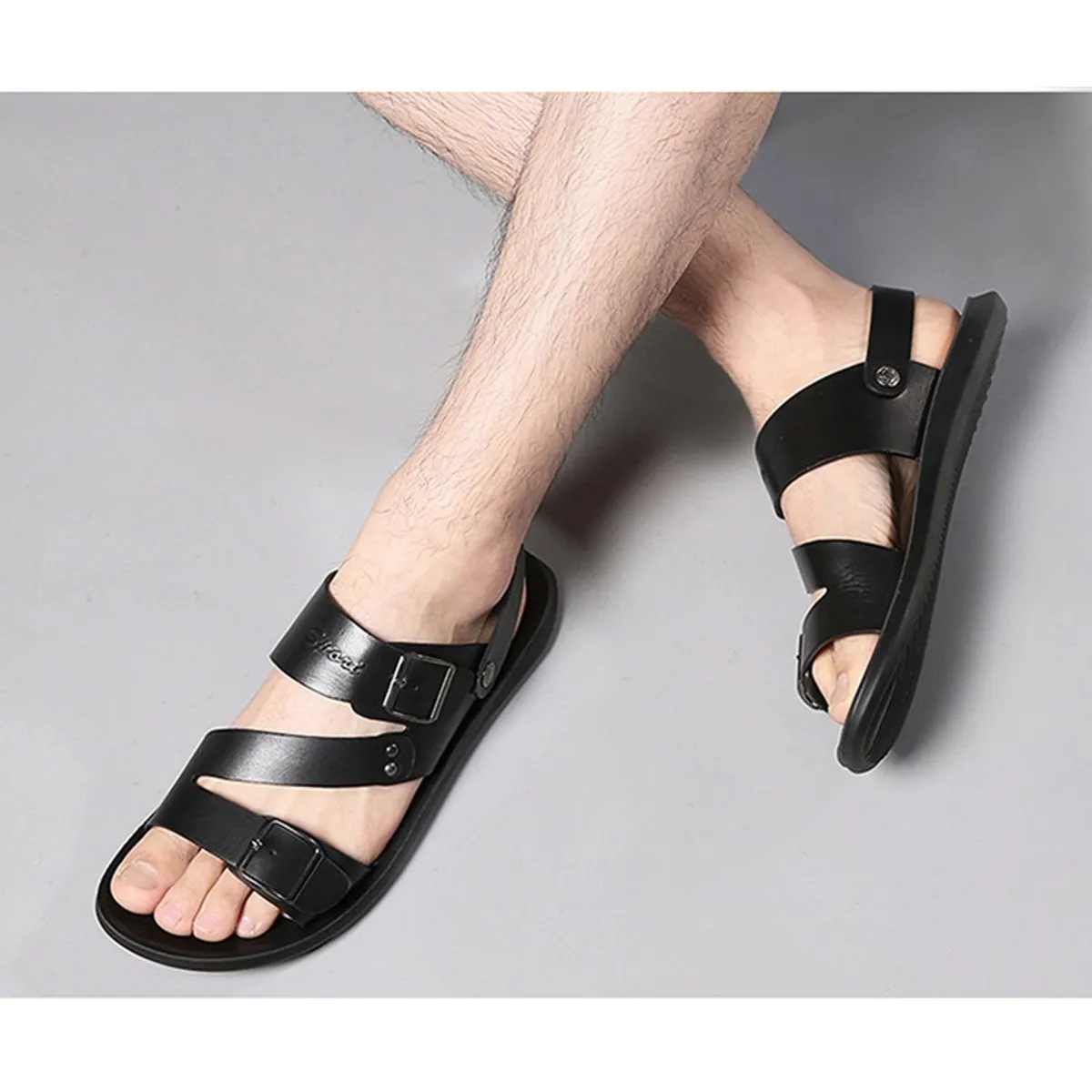 TIOZONEY - Sandalia Hombre