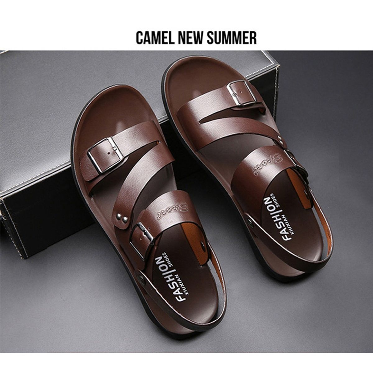 TIOZONEY - Sandalia Hombre