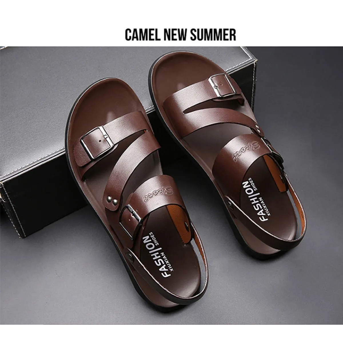 TIOZONEY - Sandalia Hombre