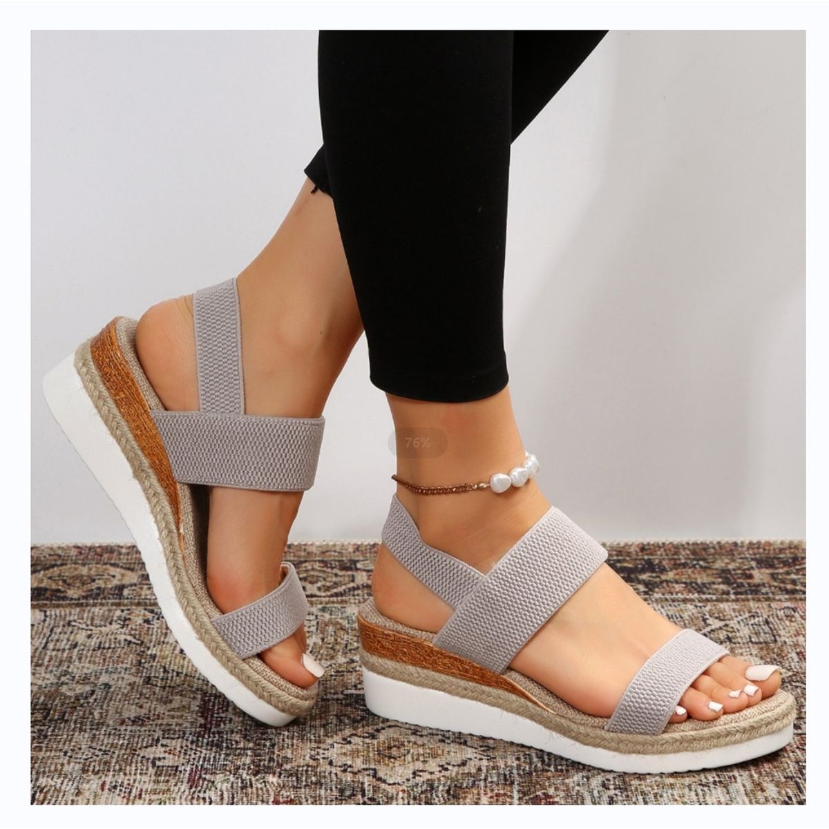 TIOZONEY - Sandalia Mujer