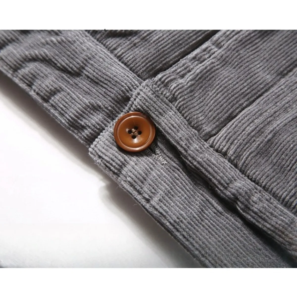 TIOZONEY - Chaqueta Casual Tiozoney Con Cuello Alto Y Forro Interior