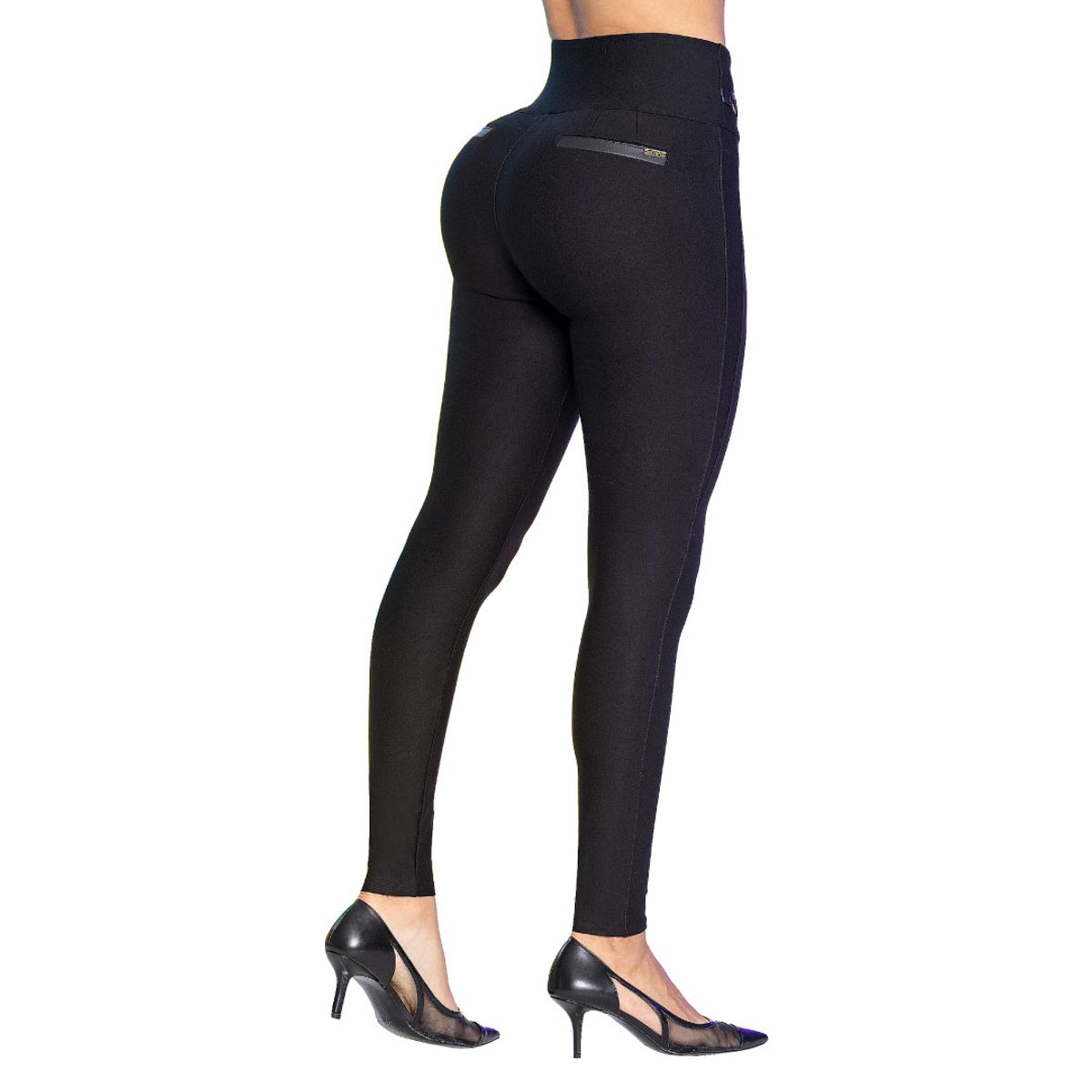 TYT - Leggins Soprano TYT Jeans  Negro