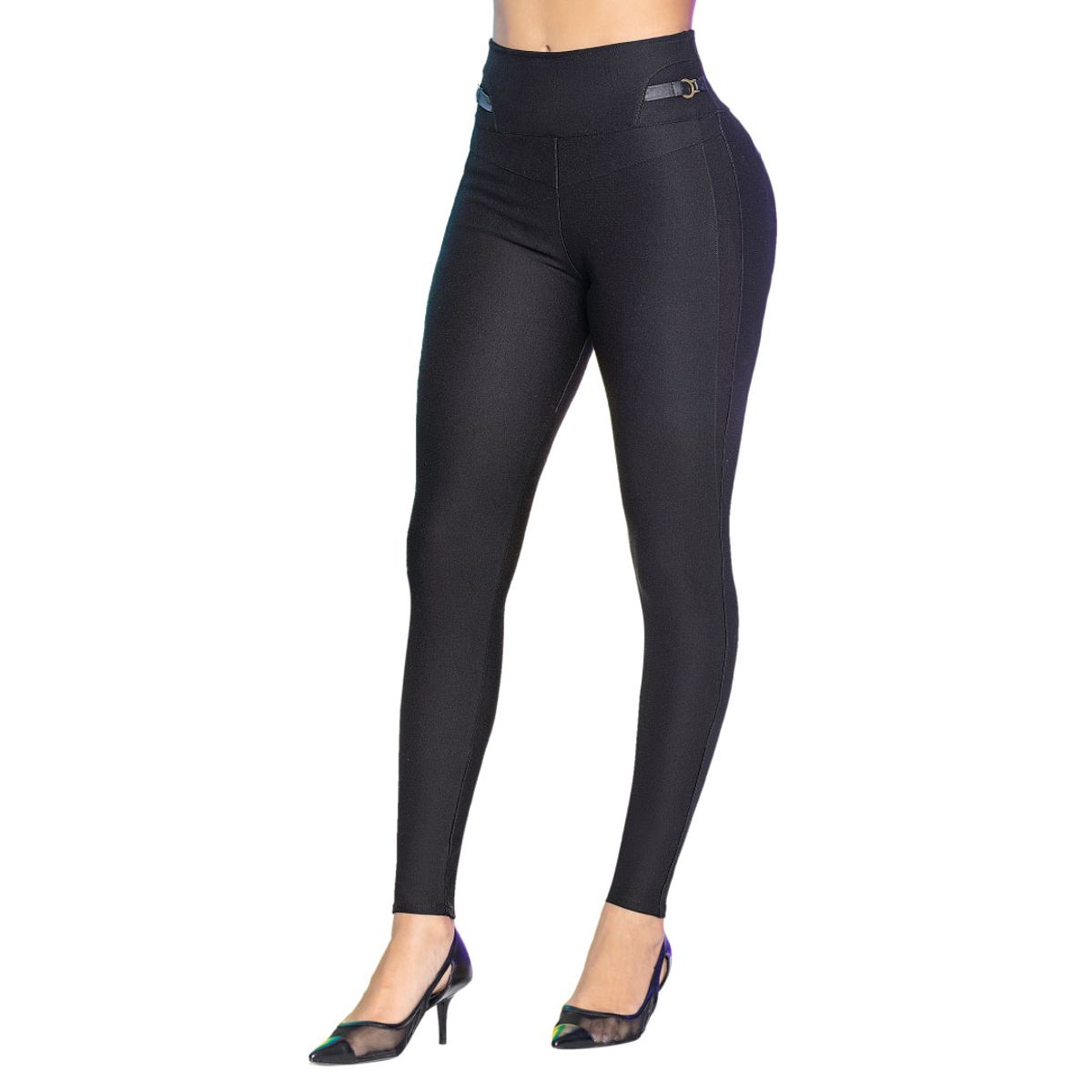 TYT - Leggins Soprano TYT Jeans  Negro