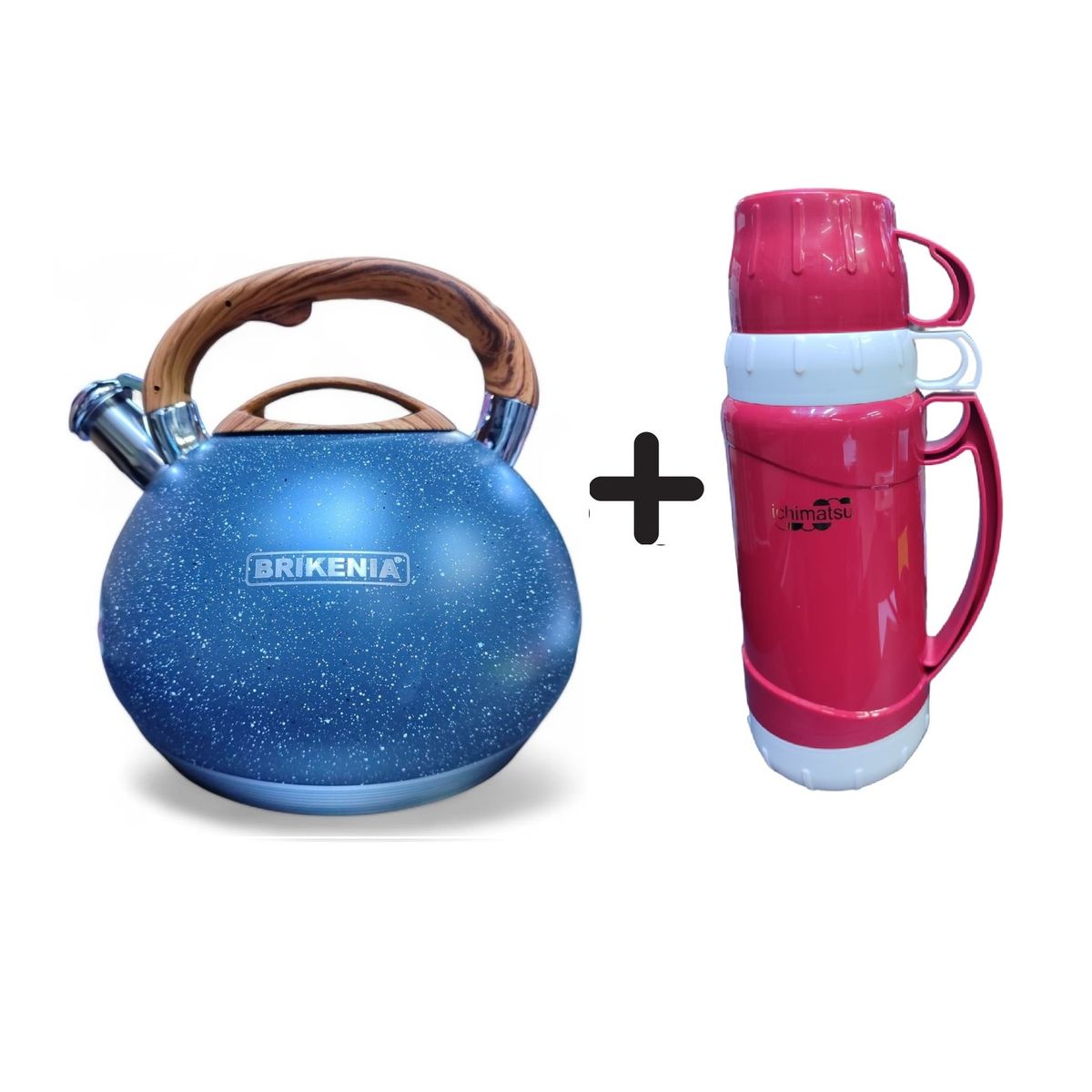 GENERICO - Combo Tetera Brikenia + Termo Royal