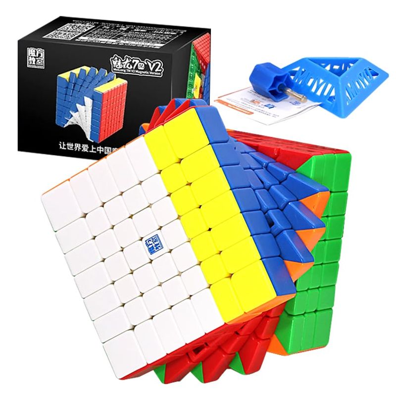 MOYU - Geekcuber Cubo 7x7 Meilong 7M Magnético V2
