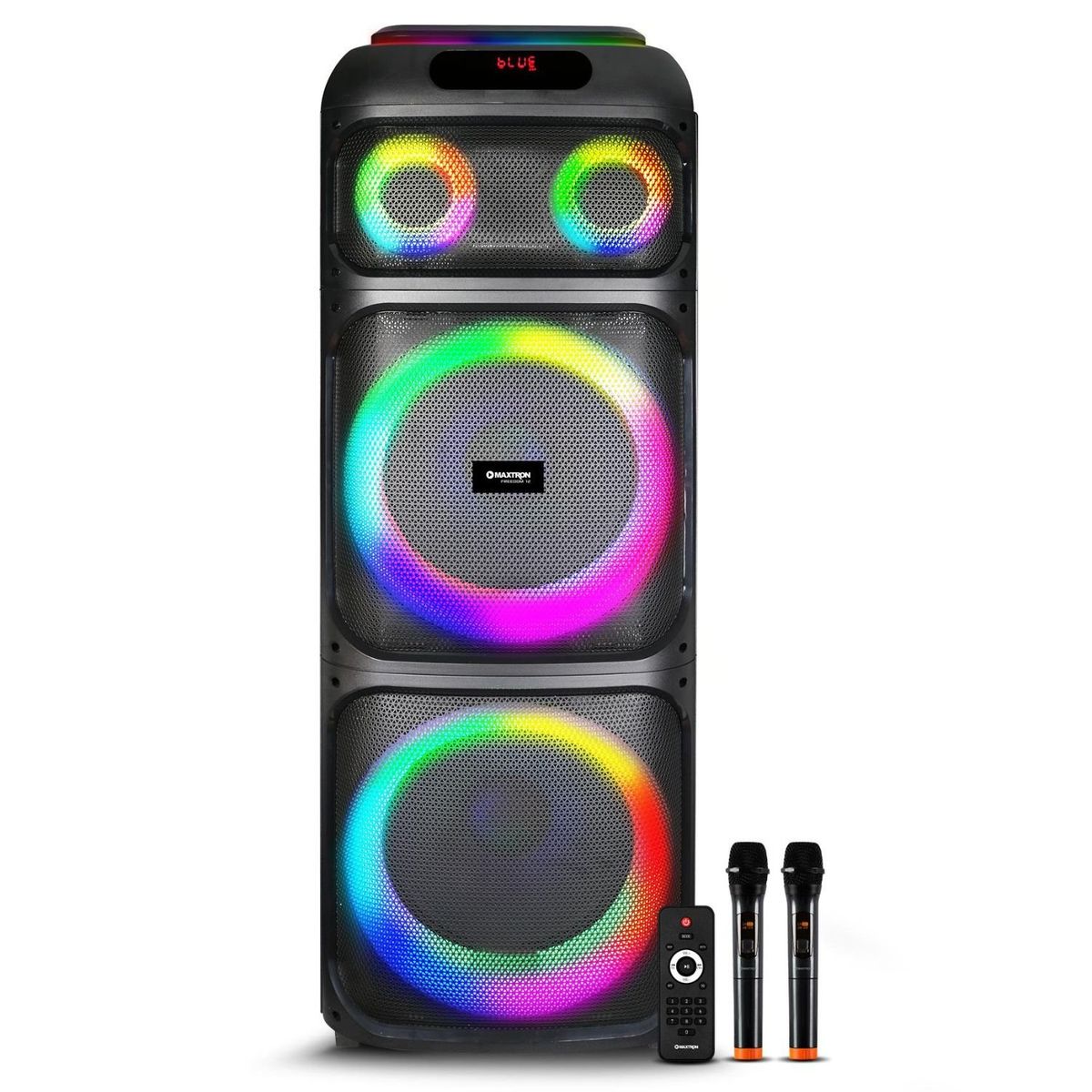 MAXTRON - Parlante Torre de Sonido Maxtron MX 1213LA Función TWS REC Play