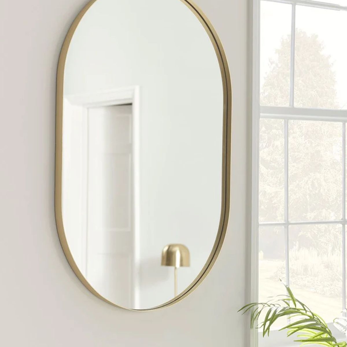 DECO DESIGN - DECO DESIGN ESPEJO EMILIA - MARCO DE METAL