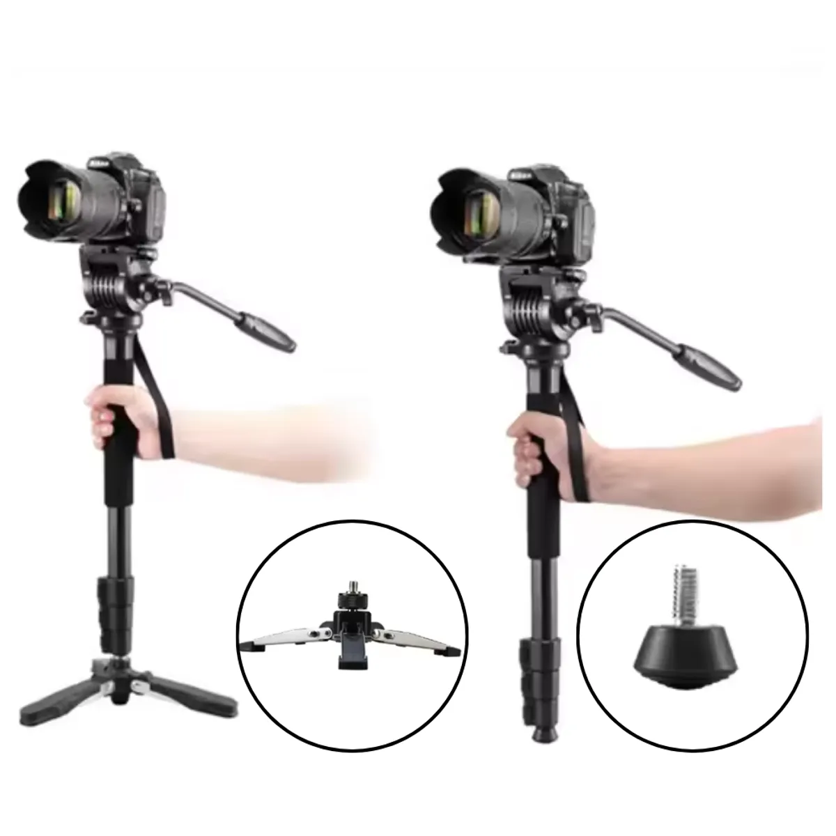 WEIFENG - MONOPIE CON CABEZAL DE VIDEO WEIFENG WF-3958M