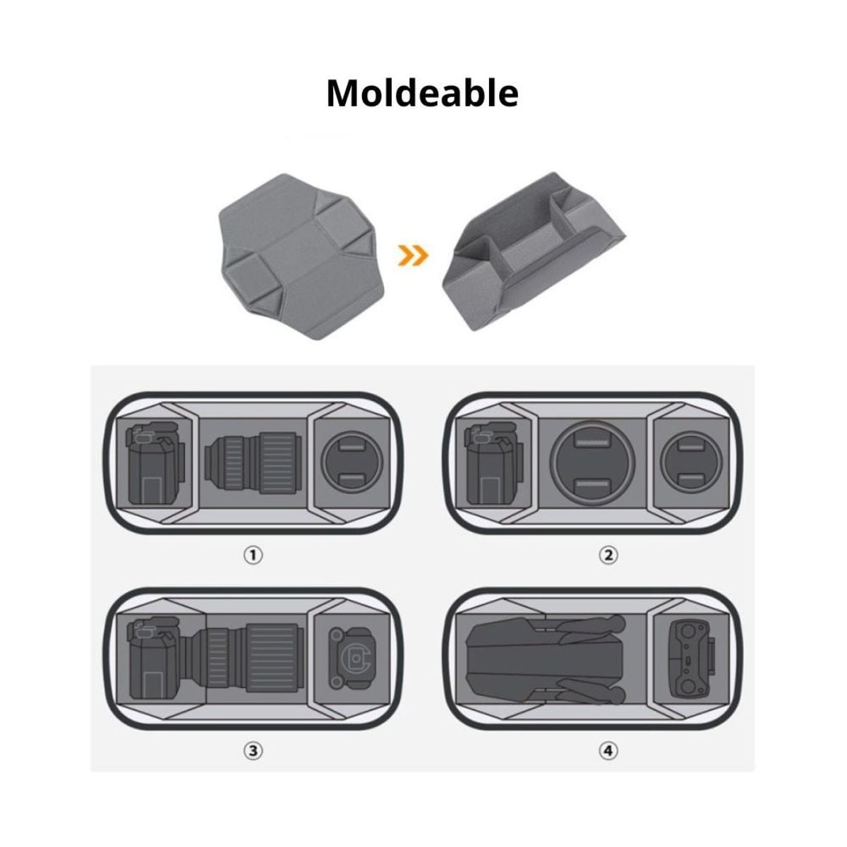 K&F CONCEPT - BOLSO DE HOMBRO PARA FOTOGRAFIA KYF CONCEPT KF13157V2