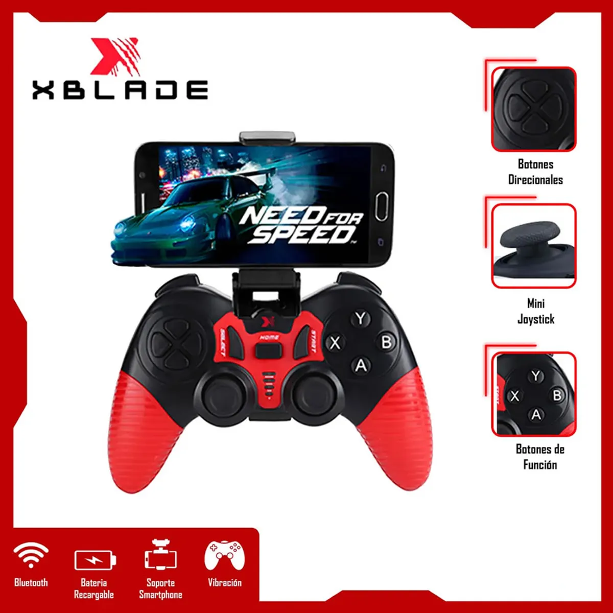 XBLADE - GAMEPAD XBLADE WICKED Z403 BLUETOOTH