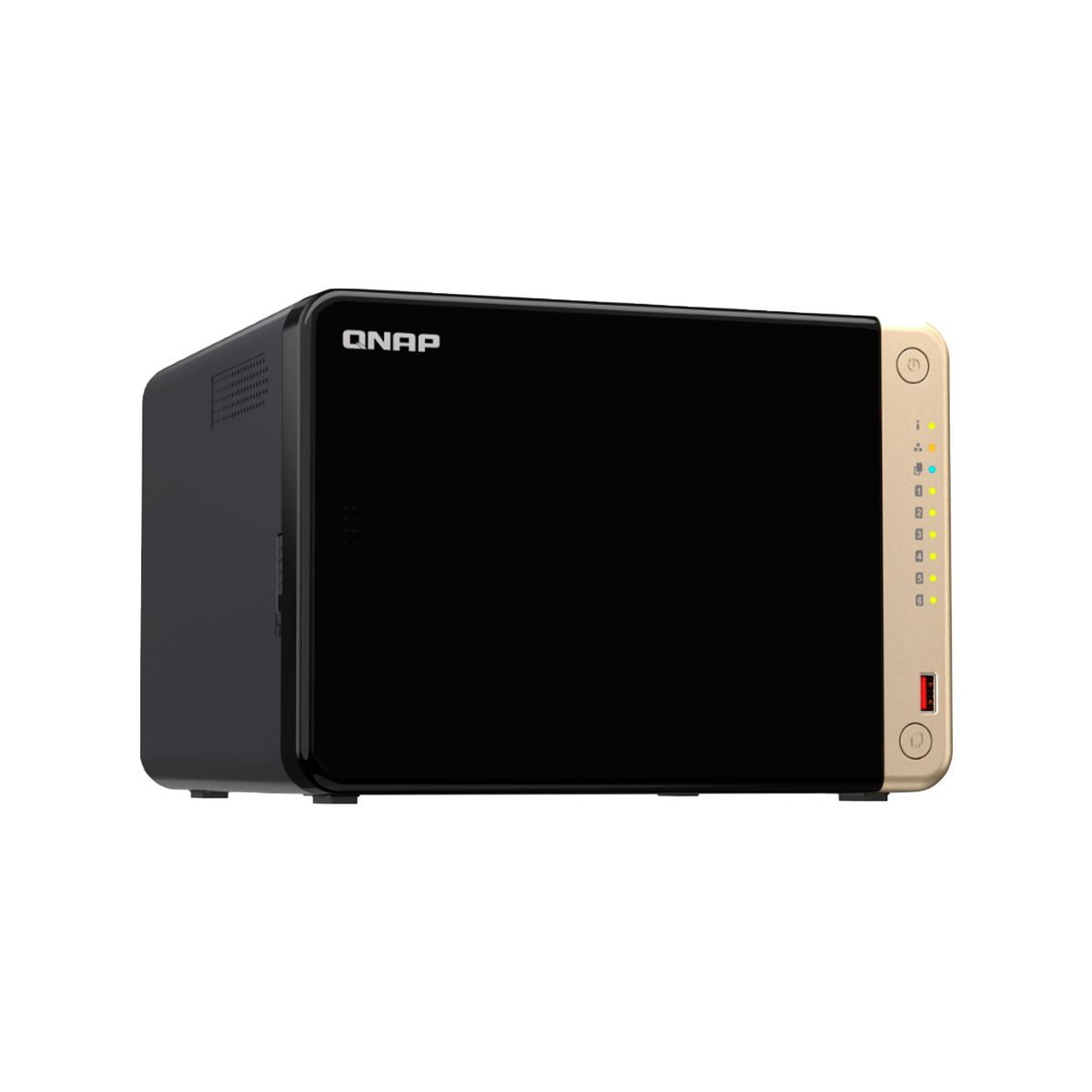 QNAP - NAS QNAP TURBO TS-664-8G 4GB, CELERON, 8GB RAM DDR4 P/N: TS-664-8G-US