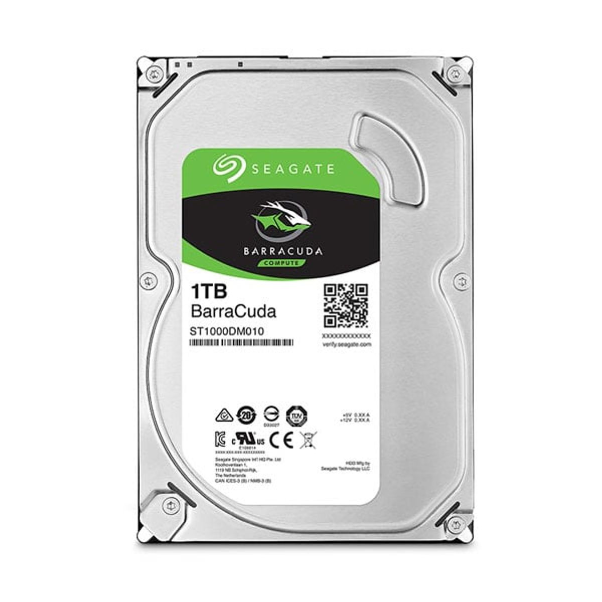 SEAGATE - DISCO DURO SEAGATE BARRACUDA 1TB 7200RPM 35 VERDE PN ST1000DM010
