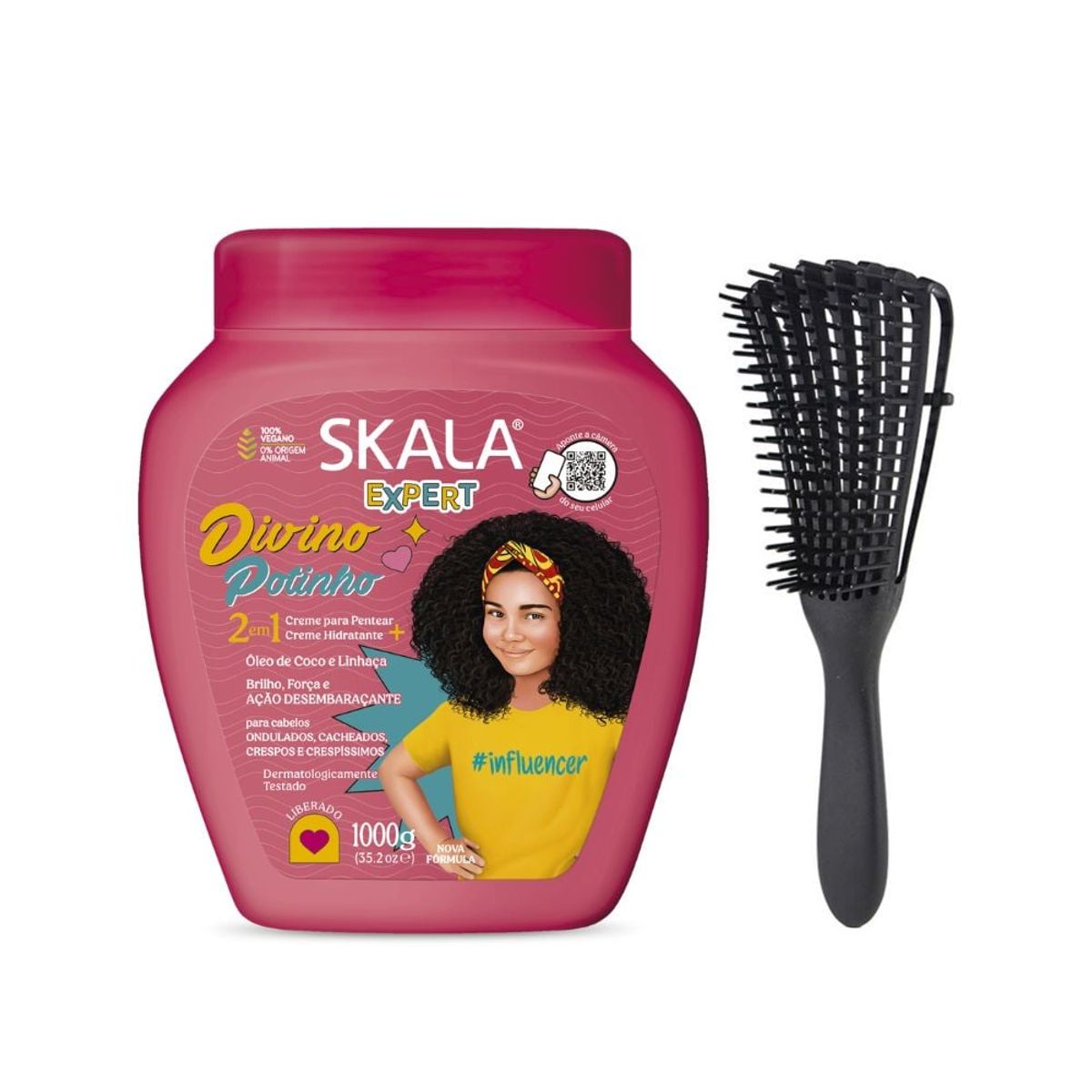 SKALA - Crema Tratamiento Capilar Divino Potinho Kids Skala Expert 1000g
